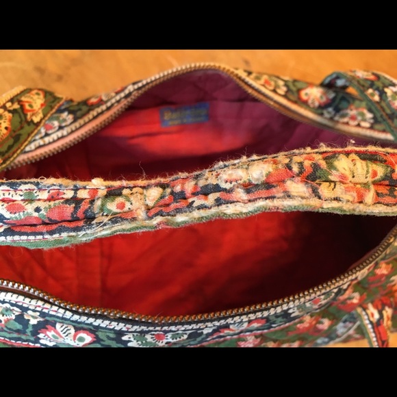 Vintage Valdrôme France bag from the 1980s - Picture 7 of 8